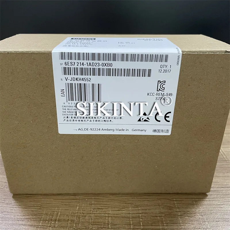 S7-200 PLC 모듈 6ES7214 -1AD23-0XB0 출력 완전히 리퍼