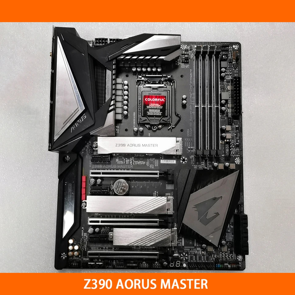 기가 바이트호환 GA Z390 AORUS 마스터 LGA 1151 DDR4 64GB PCI-E 3.0 데스크탑 마더보드 신