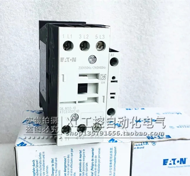 오리지널 Eaton /EATON 접촉기 DILM32-10 240VAC 포장