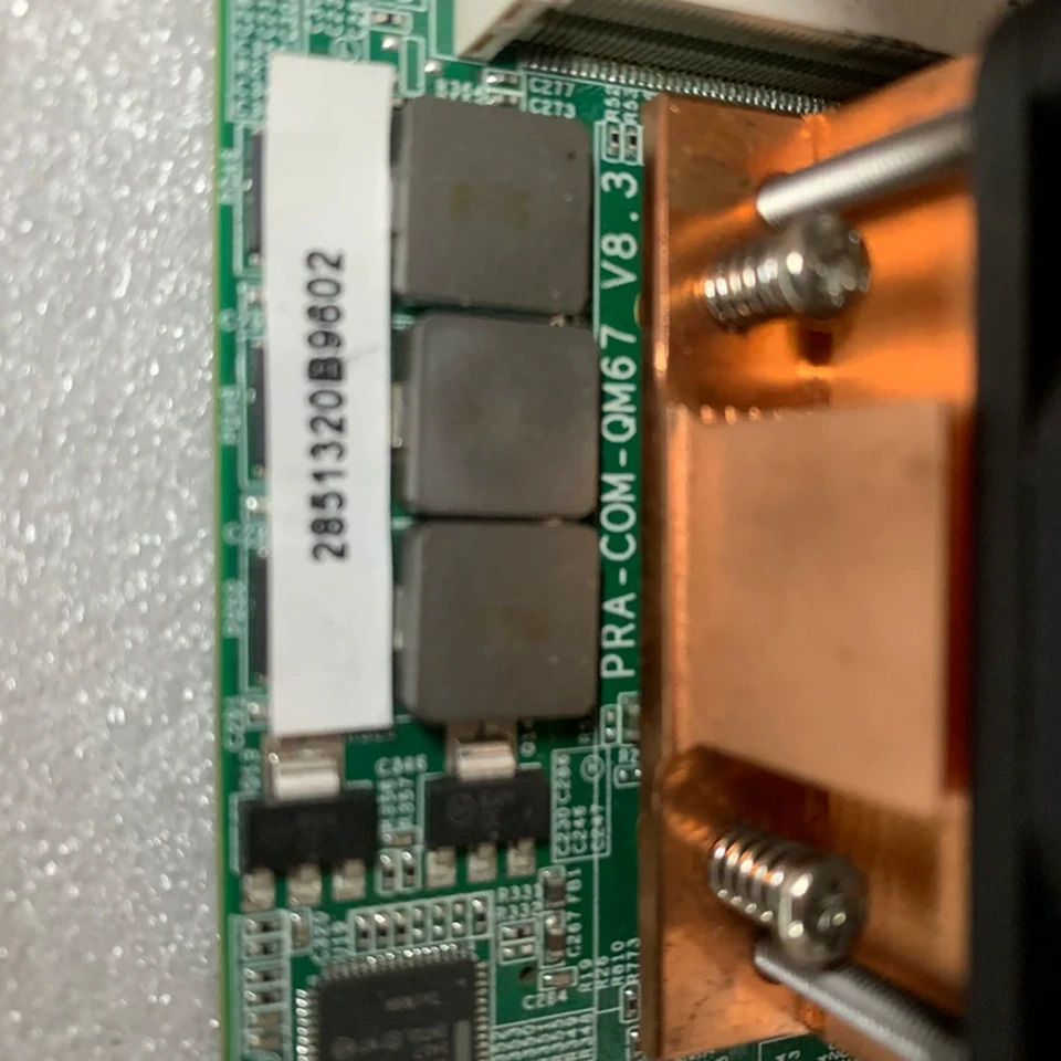 모듈 보드PRA-COM-QM67 V8.3 SR02W CPU i7-2760QM