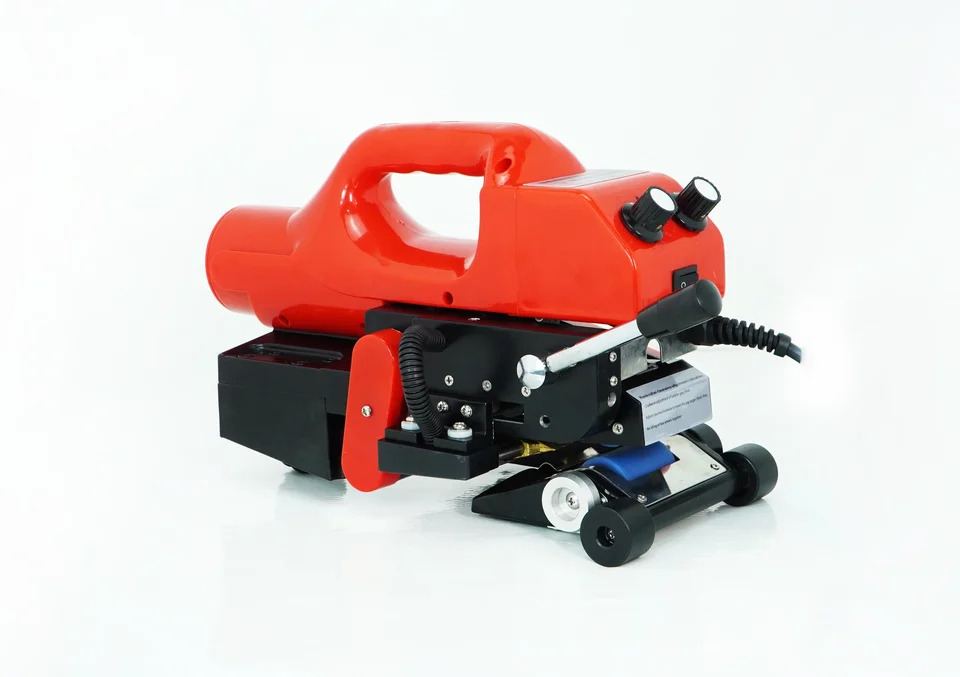 PVC 라이트 무게추 웨지 용접기필름 씰링 기계 HDPE 기하막 용접기