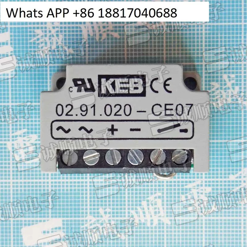 KEB 02.91.020 -CE07 Uin 240VAC Uout 216VDC 1.2A 2.0A 50/60Hz
