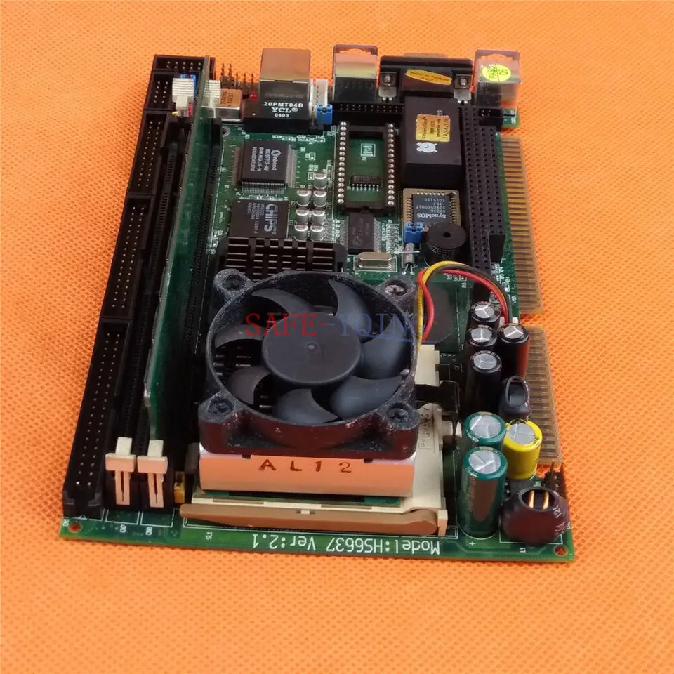 산업컴퓨터 마더보드 CPU 메모리 냉각팬 ONE USED HS6637 버전 2.1