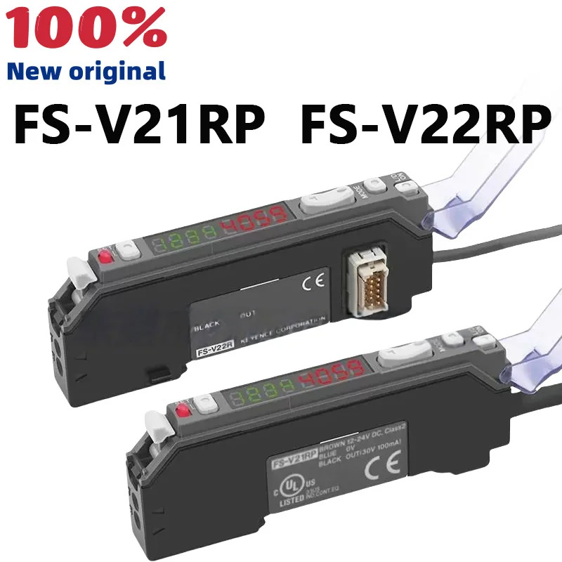 KEYENCE 오리지널 FS-V21RP FS-V22RP 디지털 광섬유센서 증폭기 더 모델 환영