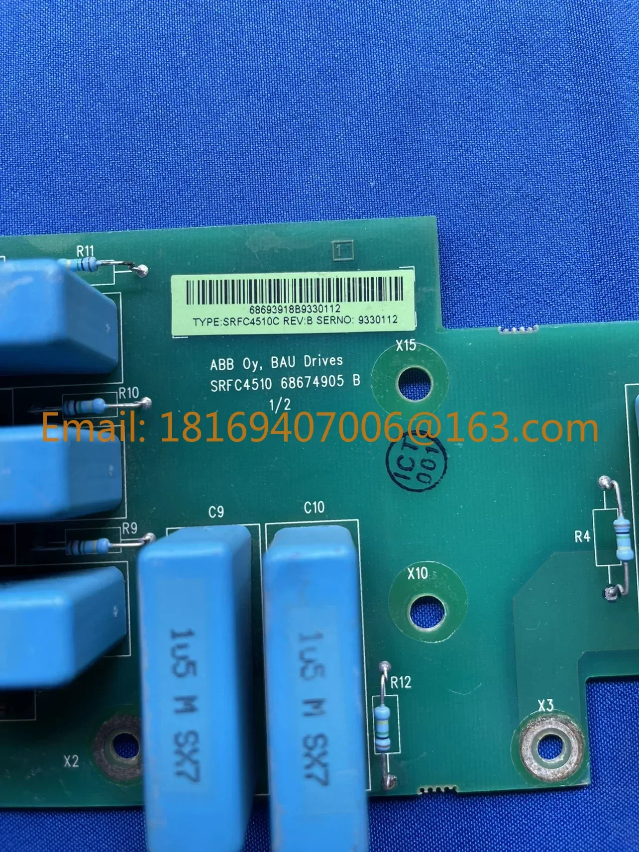 SRFC4510C 필터 흡수 보드 ABB 주파수 변환기 ACS510-55KW 보호 정류 수신