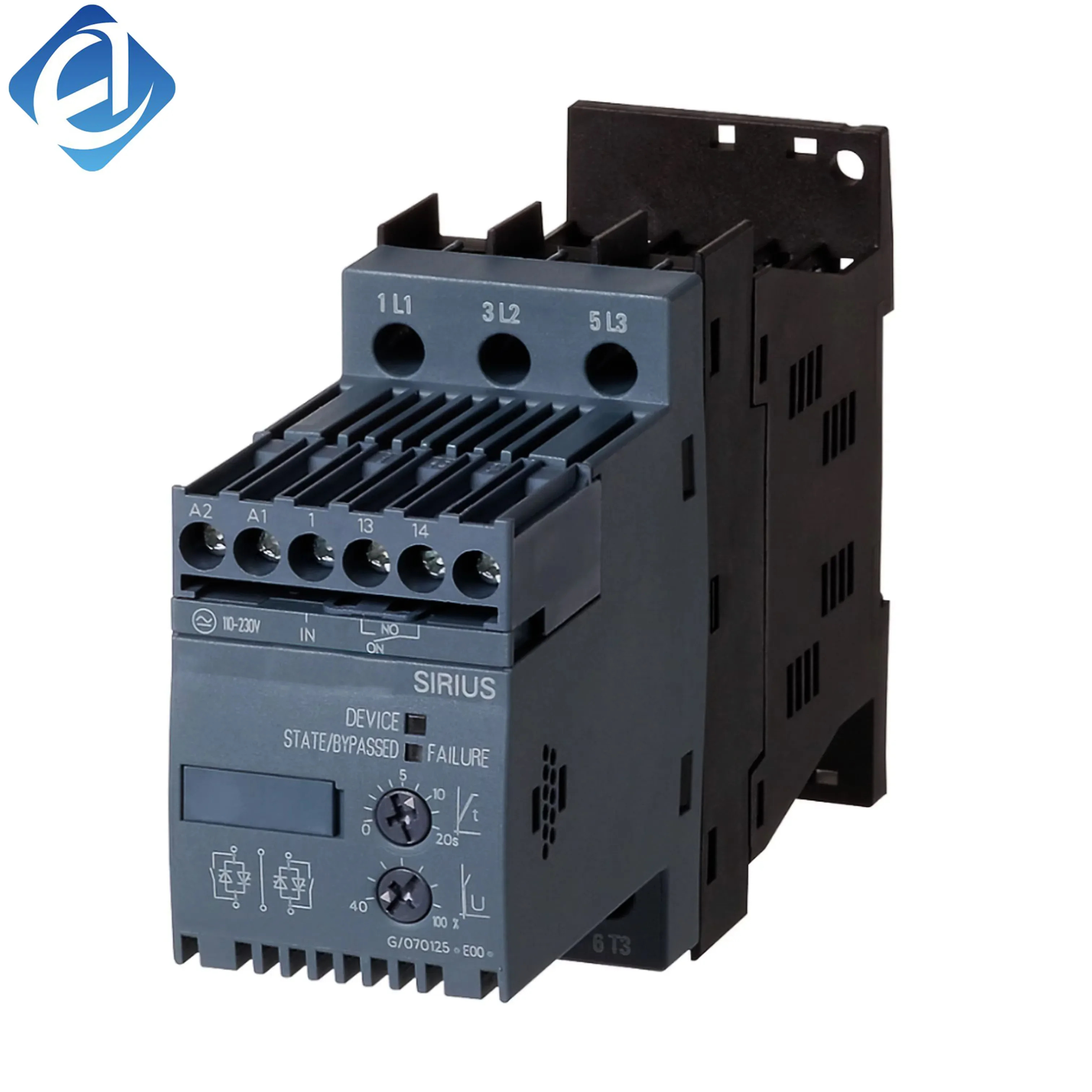 원본 3RW3046-1BB14 3rw30461bb14 PLC SIRIUS 소프트 스타터
