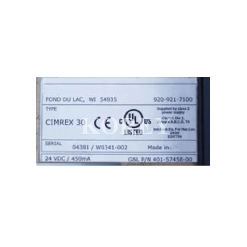 터치 스크린 HMI CIMREX 30 리퍼