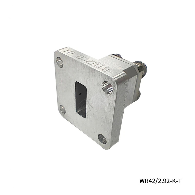 암컷 I-종단 웨이브 가이드 동축 컨버터 WR42-2.92mm 18-26.5G