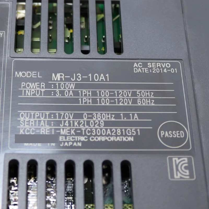 새 MR-J3-10A1 서보 드라이브