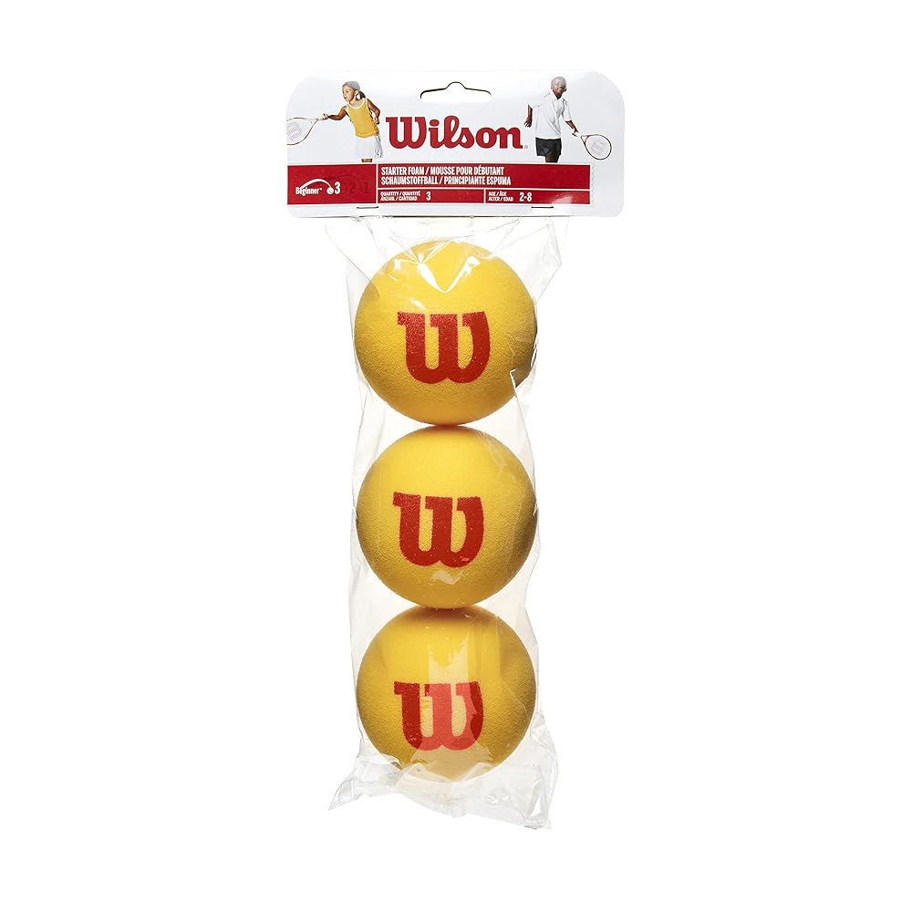 Wilson Sporting Goods 스타터 폼 테니스 WRZ258900 팩, 오렌지, 공 - 3 - 상품 이미지