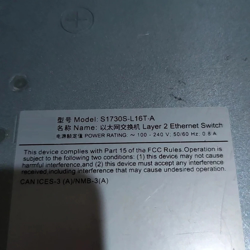 Huawei호환 S1730S-L16T-A 이더넷 스위치 16포트 S1730S-L16T용