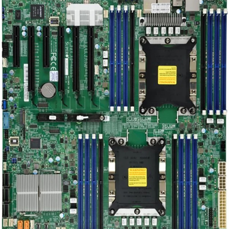 Supermicro X11DPi-NT 듀얼 채널듀얼기가비트 c622 지원 LGA3647 그래픽 마더보드 리퍼 완료