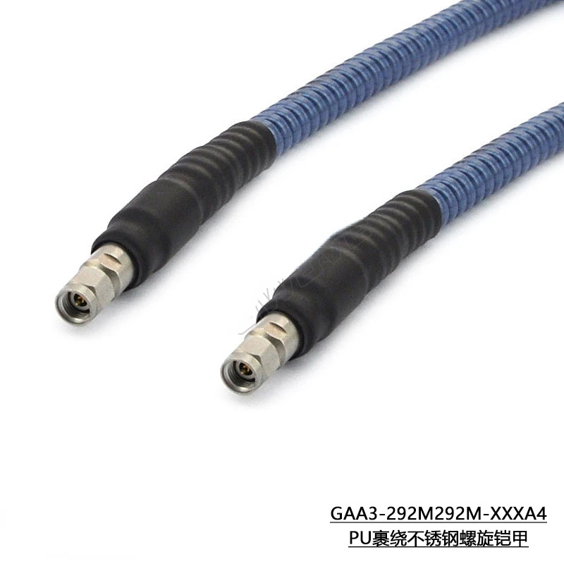 2.92mm 수-2.92mm 수 저손실 케이블 205A 26.5G 아머드 GAA3