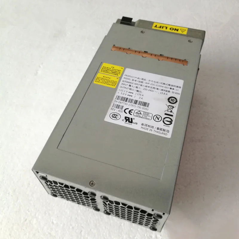 DELL PE1855 PE1955 서버 전원공급장치 RJ574 AHF-2DC-2100W 작동 전