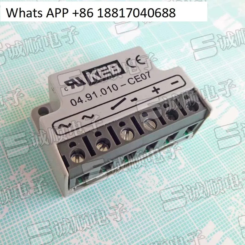 KEB 04.91.010-CE07 Uin 240VAC 0.6A Uout 108VDC 1.2A 50/60Hz