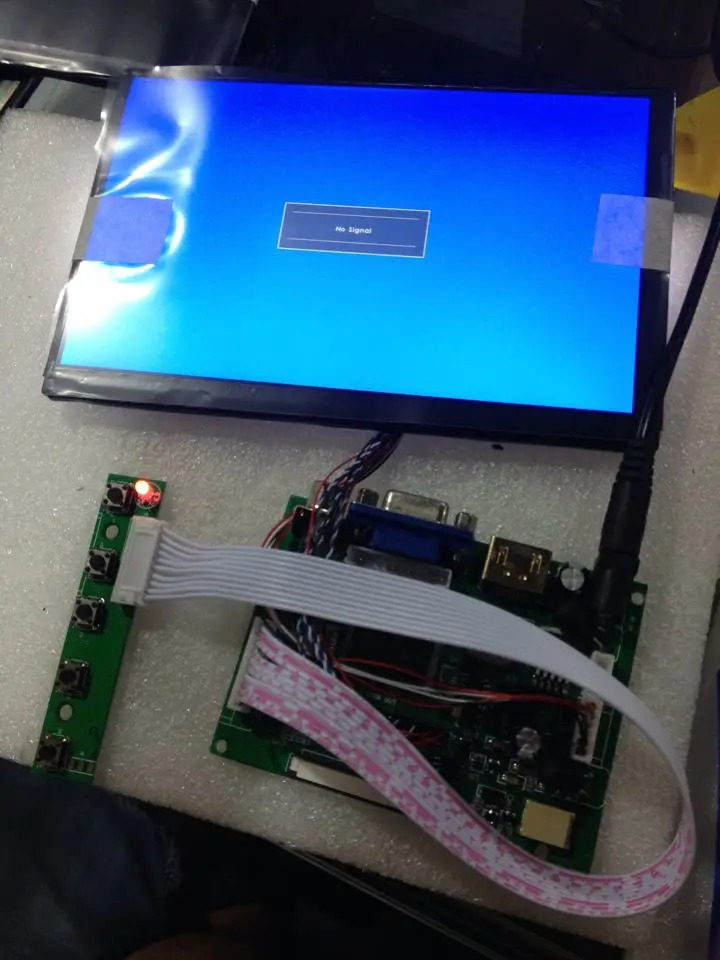 오리지널 N070ICG-LD1 39 핀 CMO LCD 드라이버 보드 229 개 세트 역 투영 7 인치