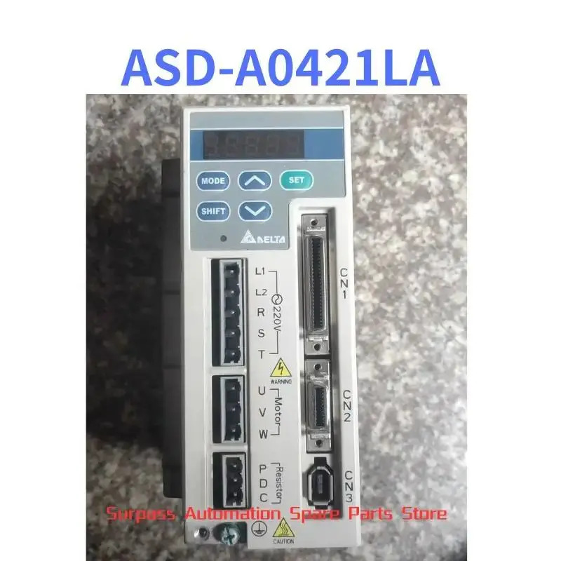 ASD-A0421LA 리퍼 서보 드라이버 400W 기능 작동 ok