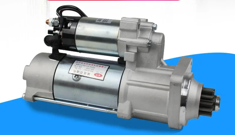 Weichai Steyr WD618.615 8 기통 엔진 감속 스타터