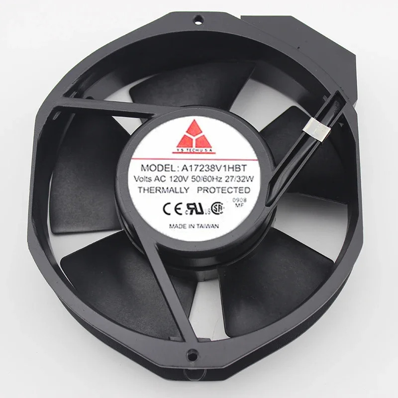 Y.S TECH 서버 냉각팬 AC 120V 32W 172x150x38mm 3 선 A17238V1HBT