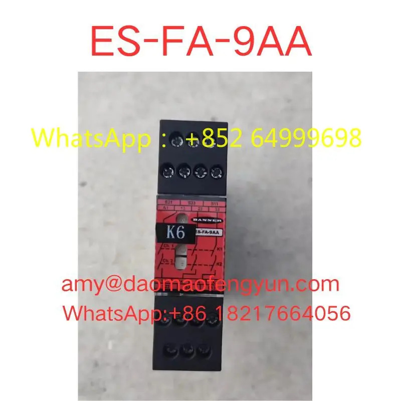 리퍼 ES-FA-9AA 안전 릴레이 모듈 60131 완료