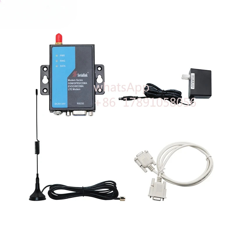 디지털 입력 GSM 데이터 리시버 RS232 to 셀룰러 Gsm Ip 모뎀 Pos