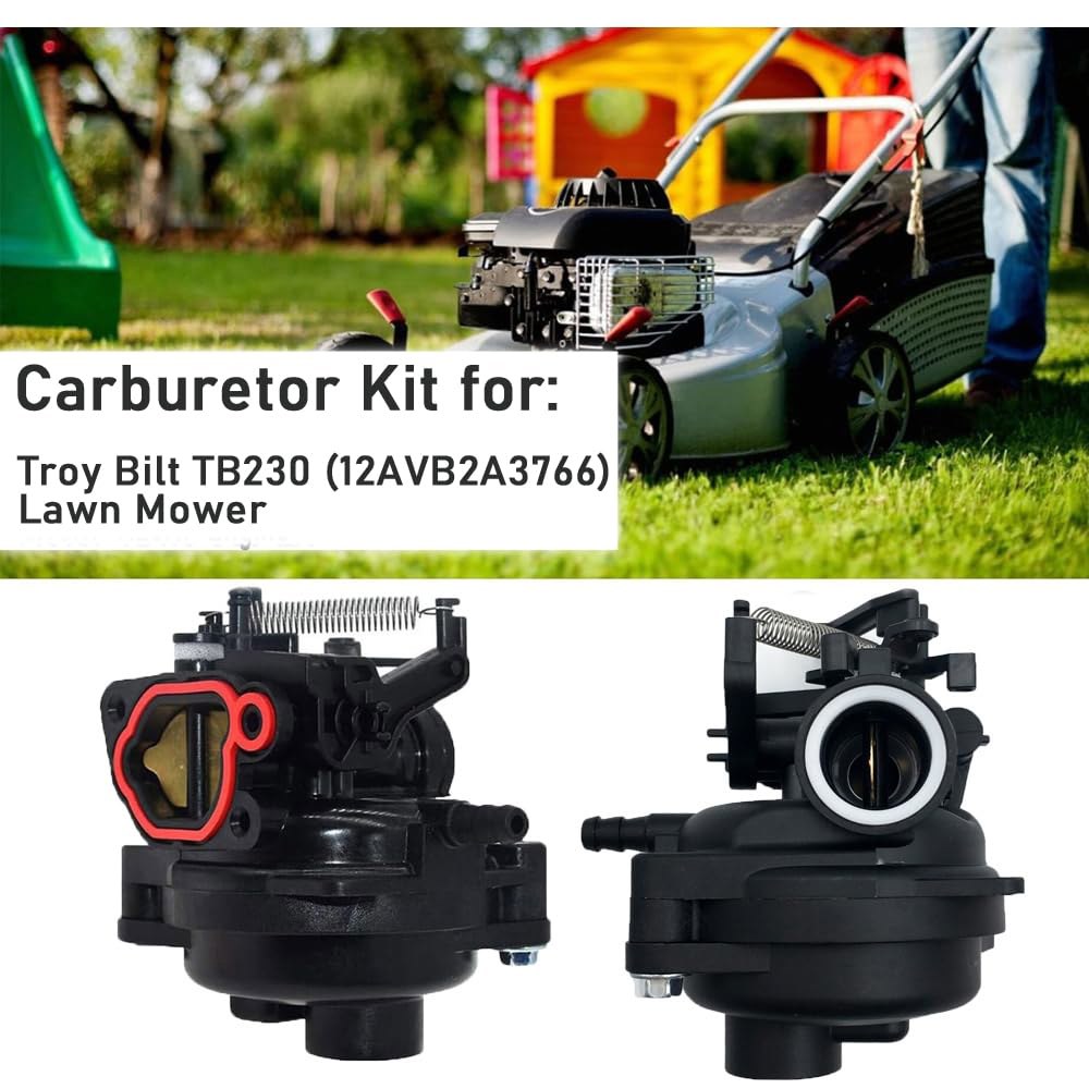Troy Bilt TB230 (12AVB2A3766) 잔디깎이 교체 호환되는 카뷰레터 어셈블리 카브와 - 상세 이미지 2