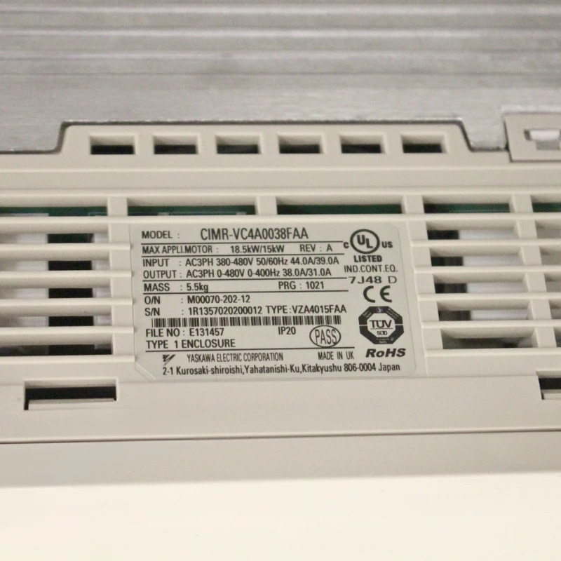 Yaskawa CIMR-VC4A0038FAA 인버터 내 새