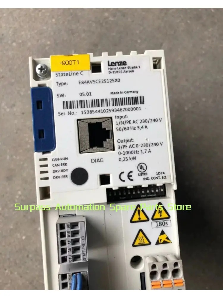 E84SCE2512SX0 리퍼 인버터 0.25kW 기능 작동 OK
