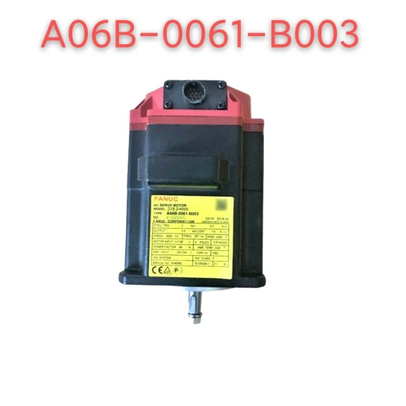 A06B-0061-B003 FANUC AC 서보모터 CNC 시스템 컨트롤러용