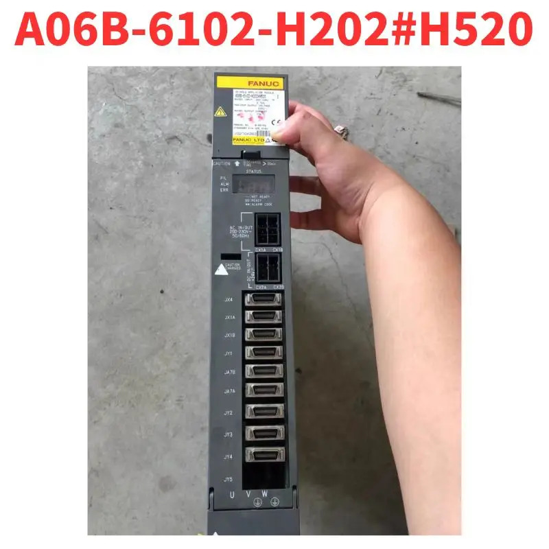 A06B-6102-H202 H520 스핀들 모듈 좋은 외관 신