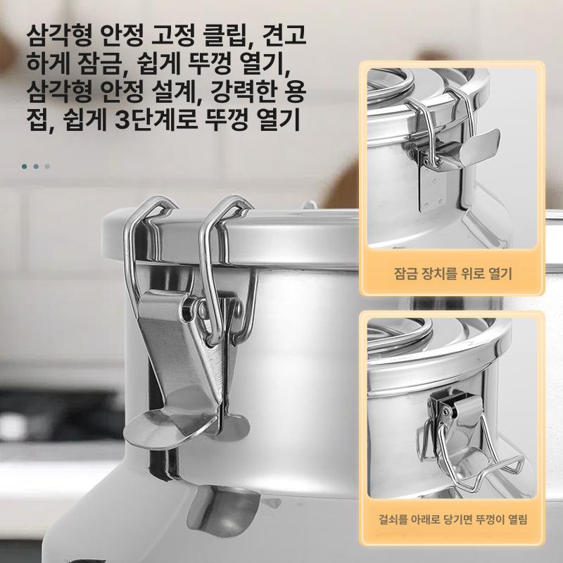 숙성통 발효통 오크 포도주 양조 숙성용 배럴 위스키 과실주 탱크 저장통 빈티지 - 상세 이미지 3