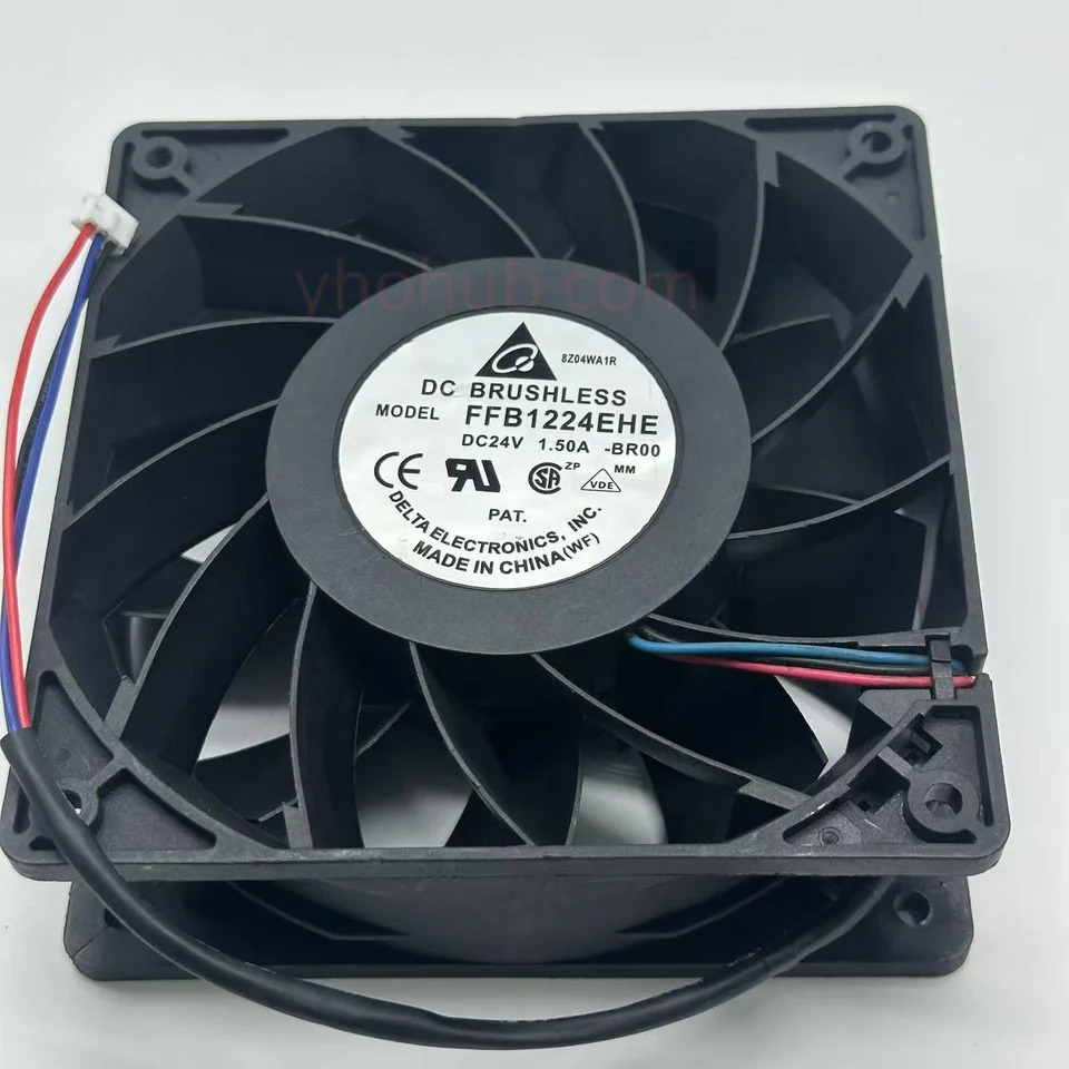 Delta Electronics FFB1224EHE BR00 DC 24V 1.5A mm 3 선 서버 냉각팬