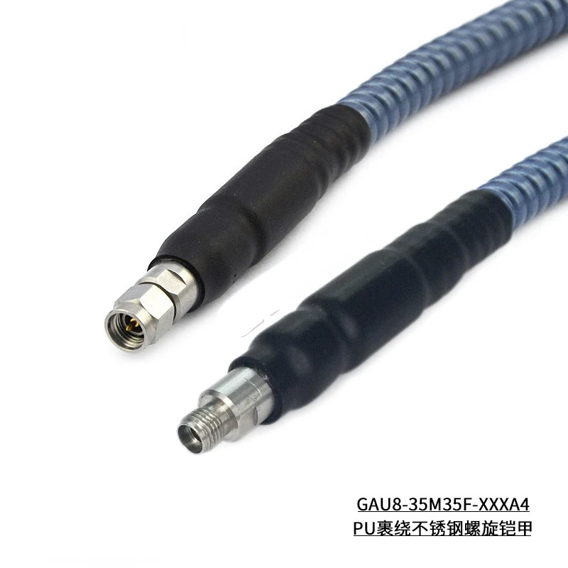 3.5mm 수-3.5mm 암 리퍼 케이블 매칭 210B 26.5G 아머드 GAU8