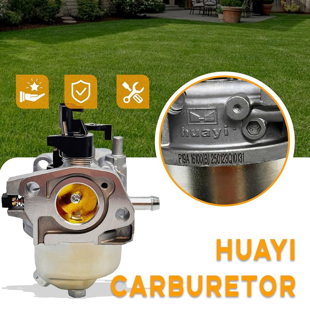 Chikia Huayi P19A 951-10310 기화기 MTD 잔디 163cc 12A-26MC755 Troy Bilt 1P70M0 1P70FUA 12AE46M3001 A-44MZ - 상세 이미지 2