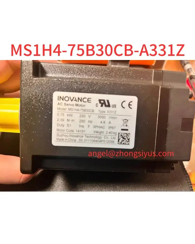 MS1H4-75B30CB-A331Z 0.75 kw 모터 신