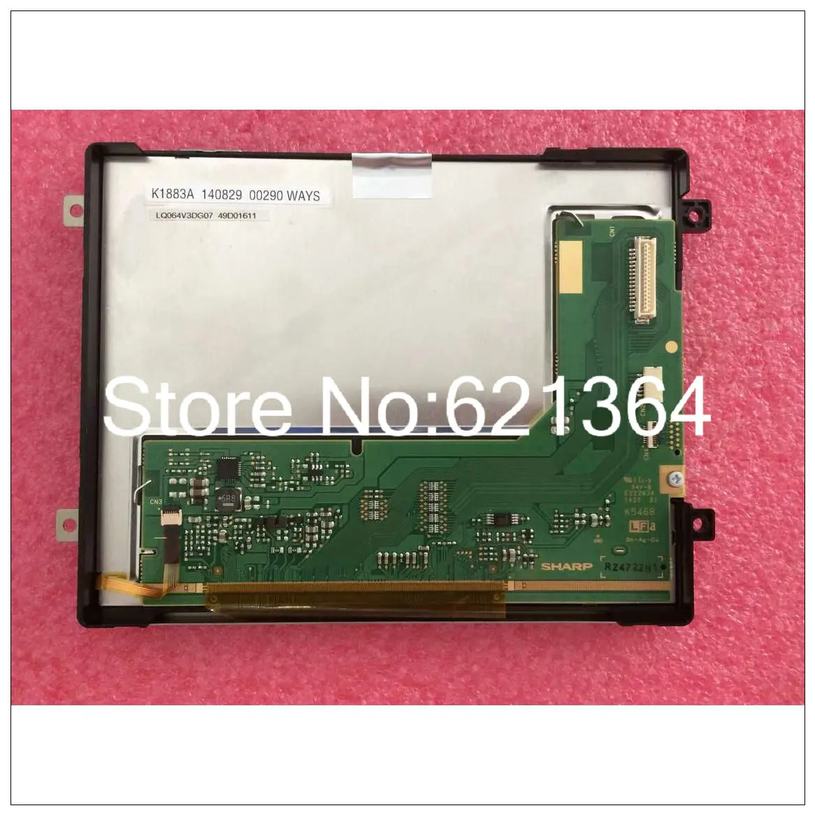 LQ064V3DG07 산업LCD 디스플레이는 전송하기 전리퍼를 거쳤으며 도 좋습니다.