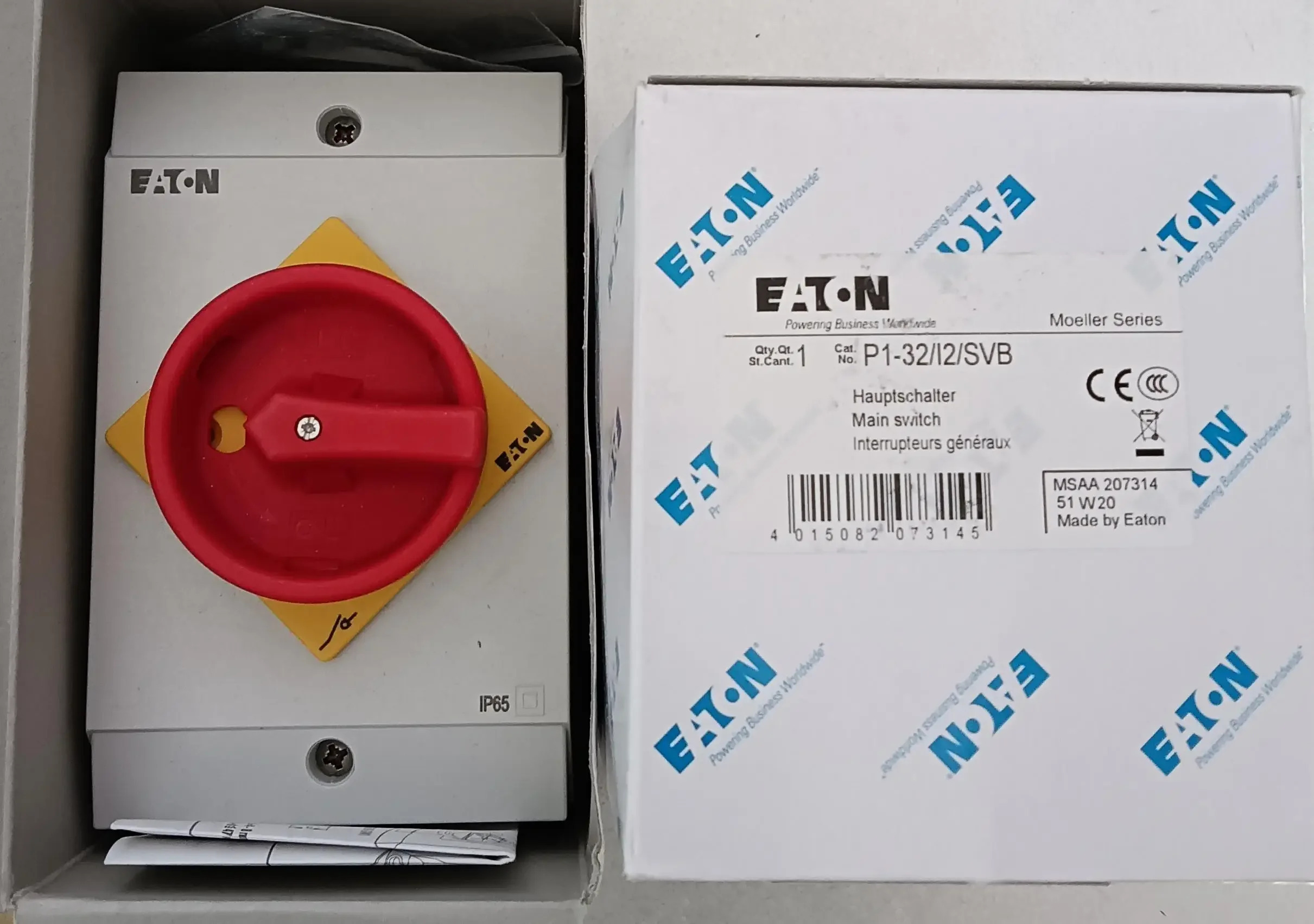 오리지널 Eaton 방수 상절연 절연 P1-32/I2/SVB P1-32/I2/SVB/N P1-32/I2/SVB/HI11 P1-32/I2/SVB/N/HI11