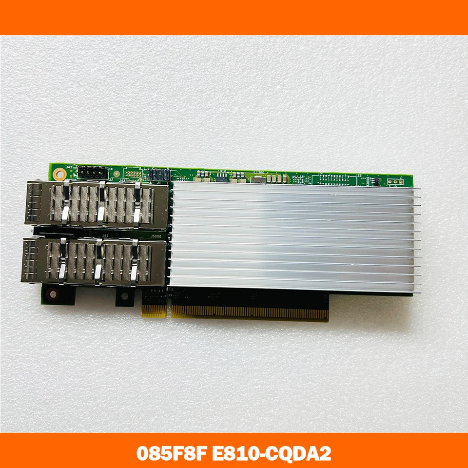듀얼 포트 100G 파이버 10G 네트워크 카드 DELL 085F8F E810-CQDA2