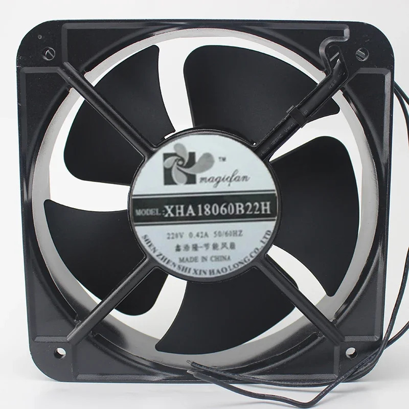 서버 냉각팬 XHA18060B22H AC 220V 0.42A 180x180x60mm 2핀