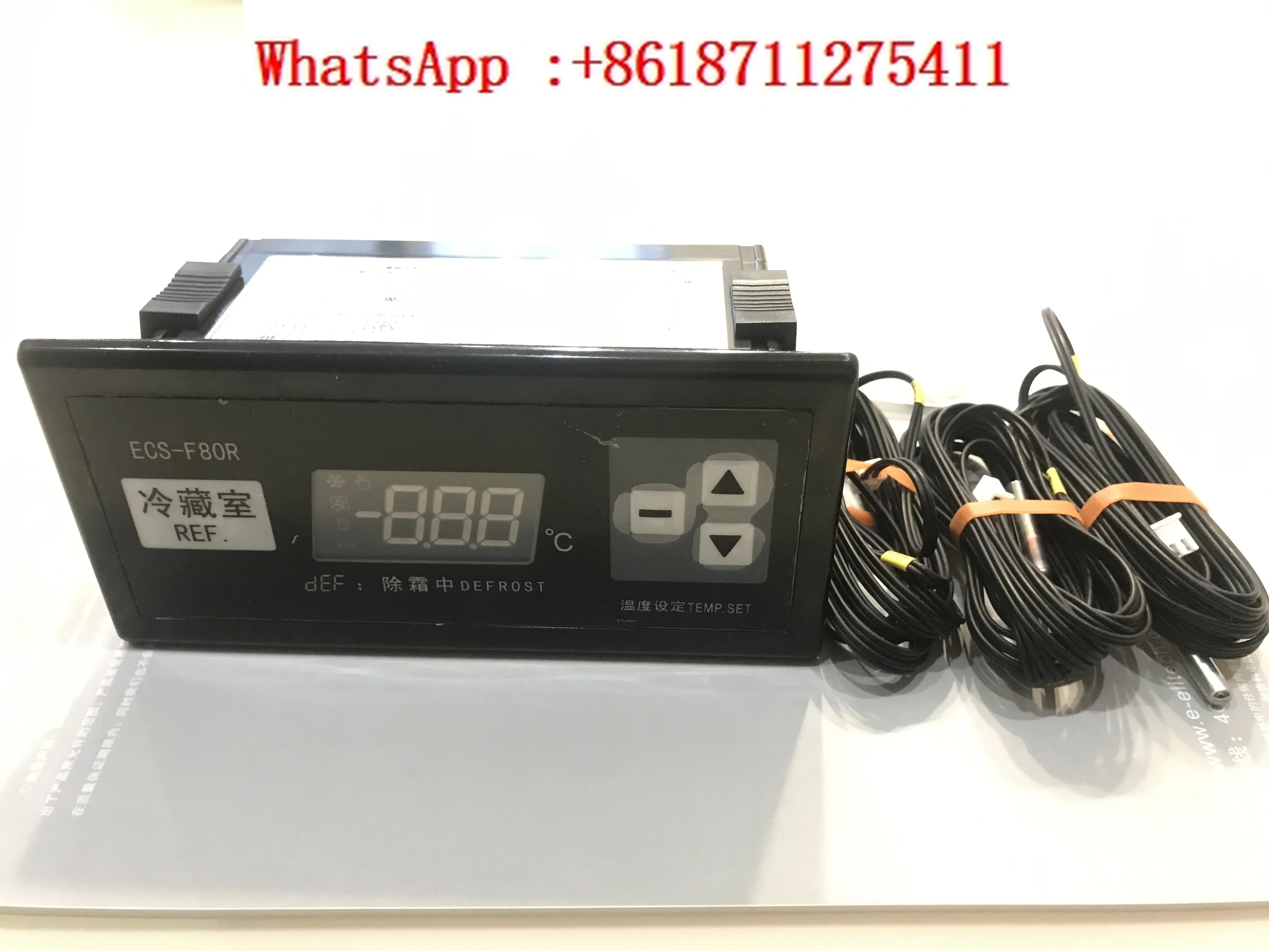 Jingchuang 온도 컨트롤러 ECS-F80R/ECS-F80F 디지털 지능형 전기기