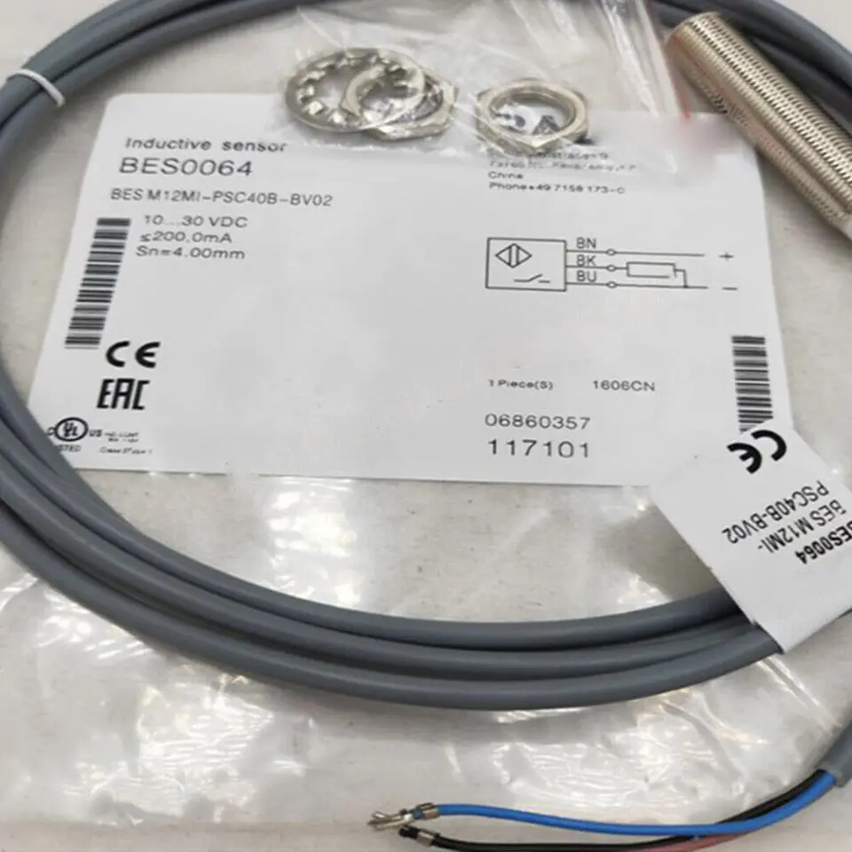 BES0057 BES M12MI-NSC40B-BV03 10-30V DC 유도 센서 교체