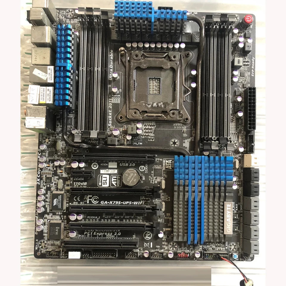 GIGA-BYTE 서버 마더보드LGA2011 GA-X79S-UP5-WIFI