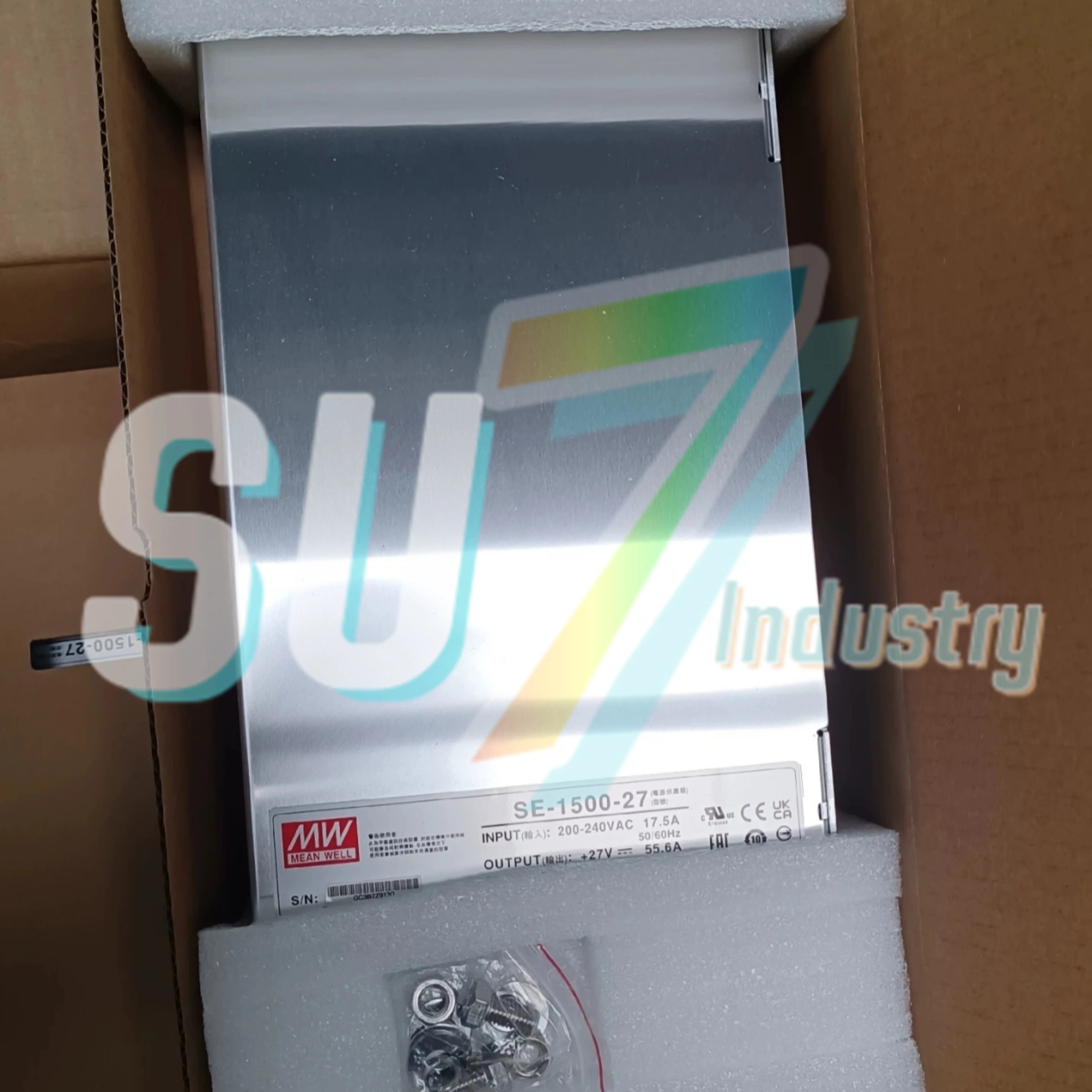 스위치 전원공급장치 In Box SE-1500-12 12V SE-1500-15를 어 15V SE-1500-24를 24V SE-1500-27을 27V SE-1500-48 48VSE