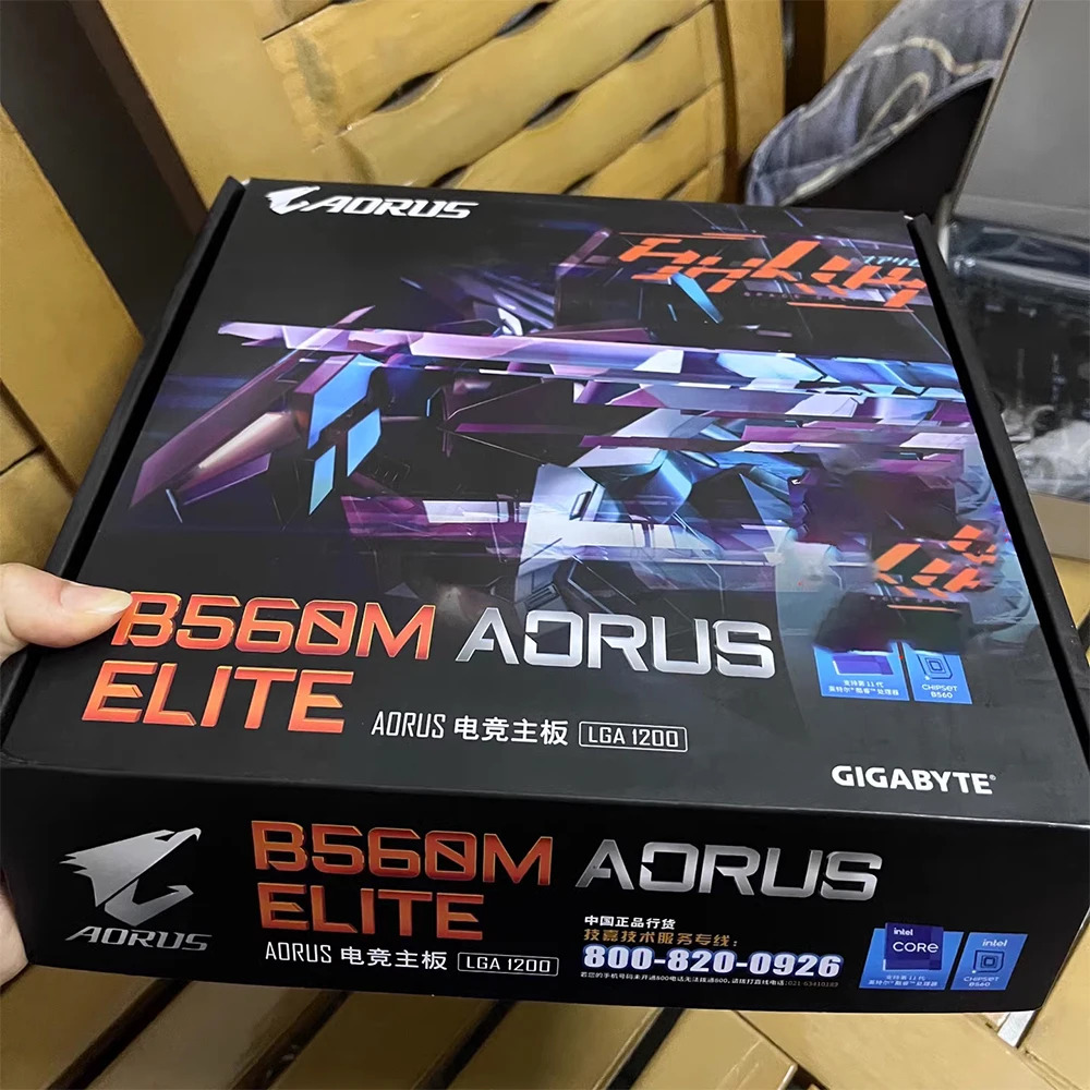 기가 바이트호환 LGA1200 10400F PC M- B560M AORUS ELITE B560 데스크탑 마더보드용