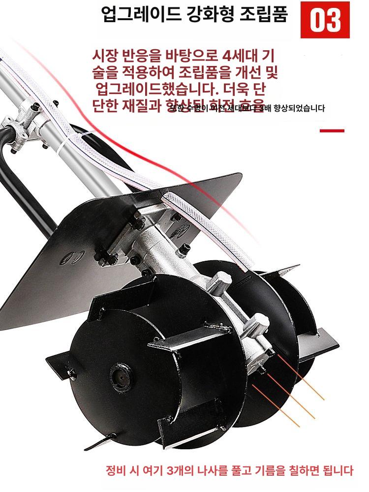 고출력 믹서 기계 무선 콘크리트 교반기 몰탈 가정용 핸드 산업용 범용 - 상세 이미지 3