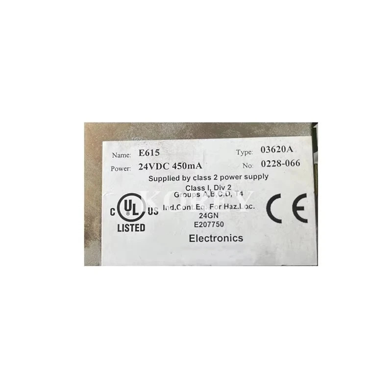 터치스크린 HMI E615 03620A 완전히 리퍼