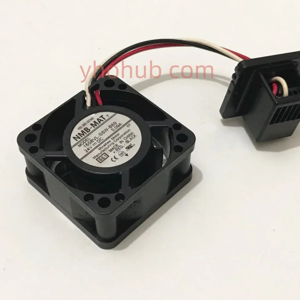 NMB-MAT 3 선 서버 냉각팬 1608VL-S5W-B69 BE1 DC 24V 0.09A mm