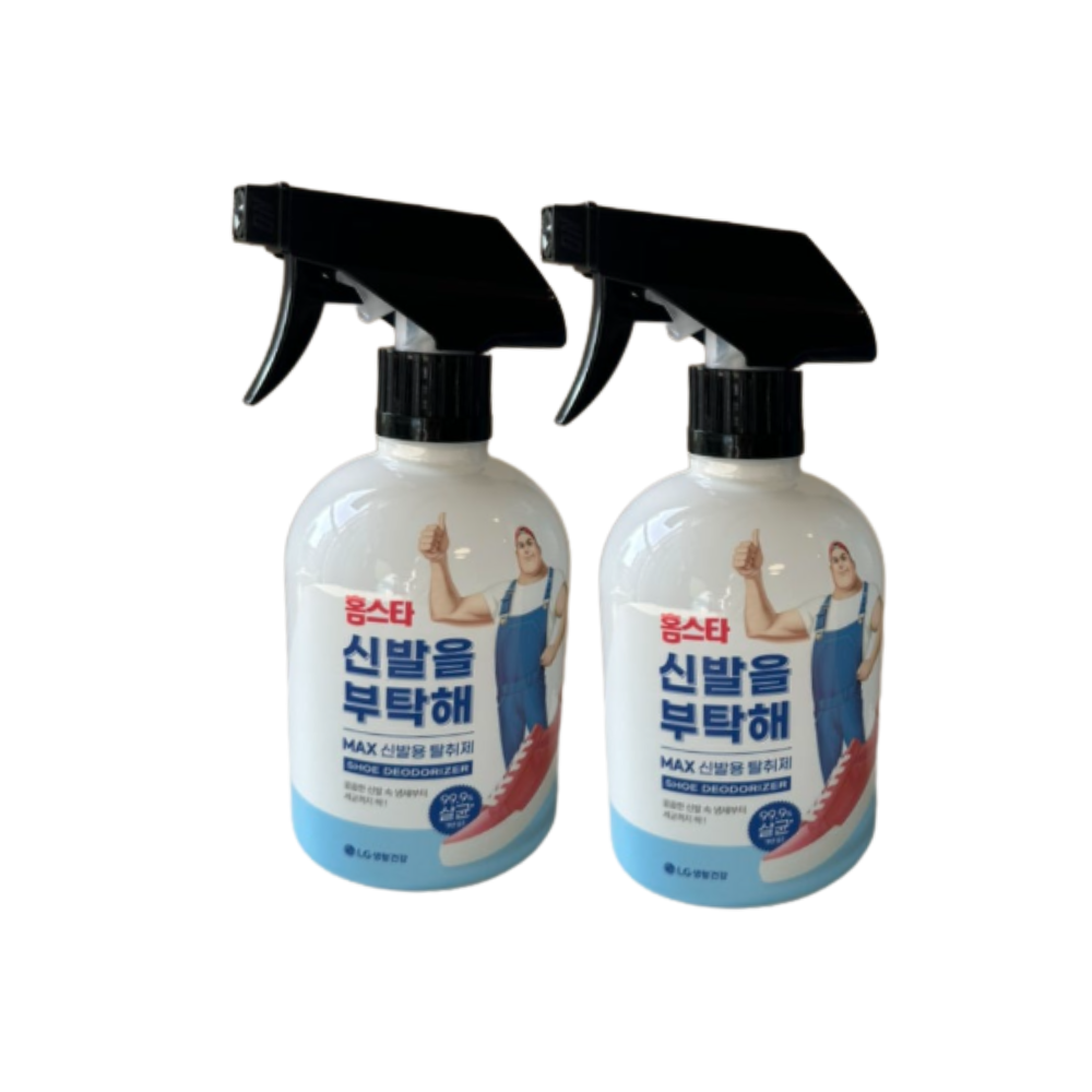 엘지 생활건강 홈스타 신발을 부탁해 500ml x2개 - 상품 이미지