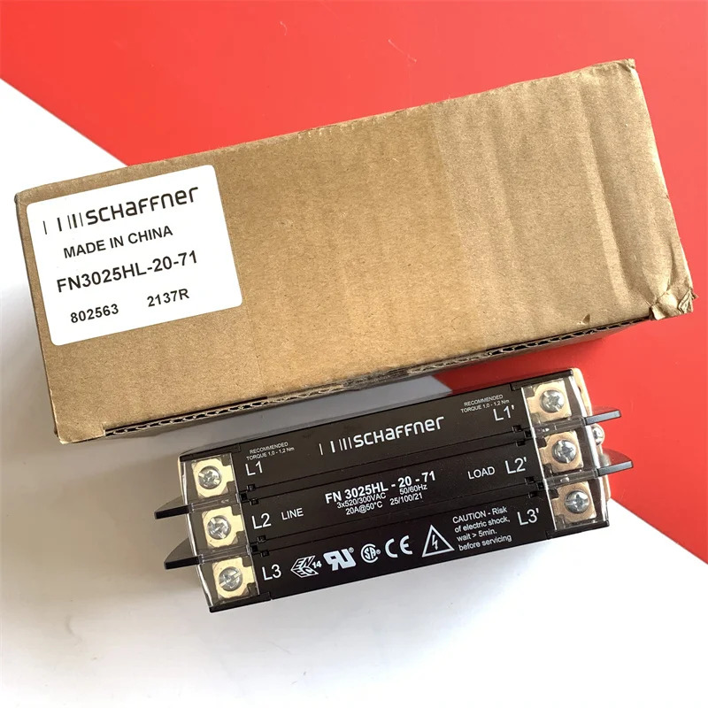 FN3025HL-20-71 샤프너 3상전원 필터 20A