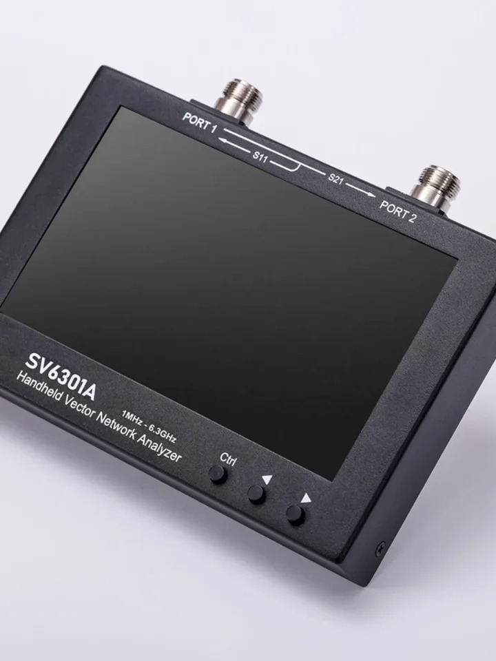 벡터 네트워크 분석기 SV6301A 1MHz-6.3GHz 7 인치 스크린 재능 분배 NanoVNA